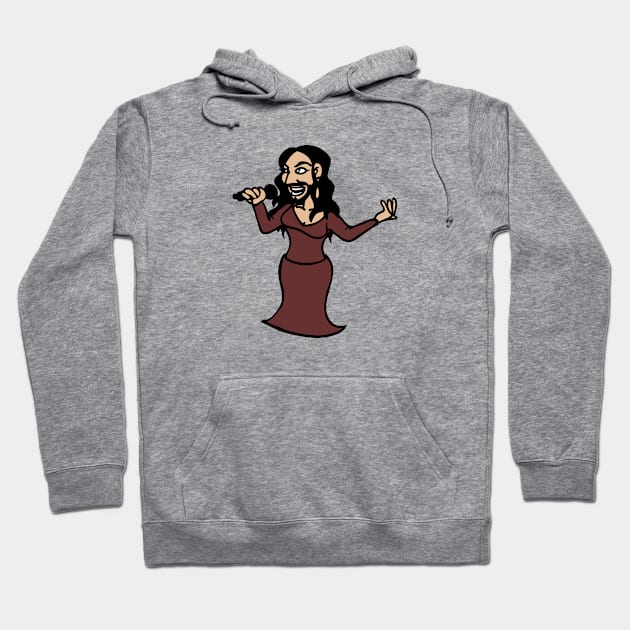 wurst trans singing Hoodie by Huggy Mauve